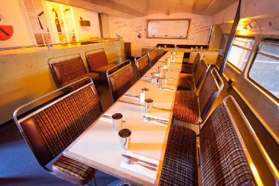 Hoxton — upper deck dining